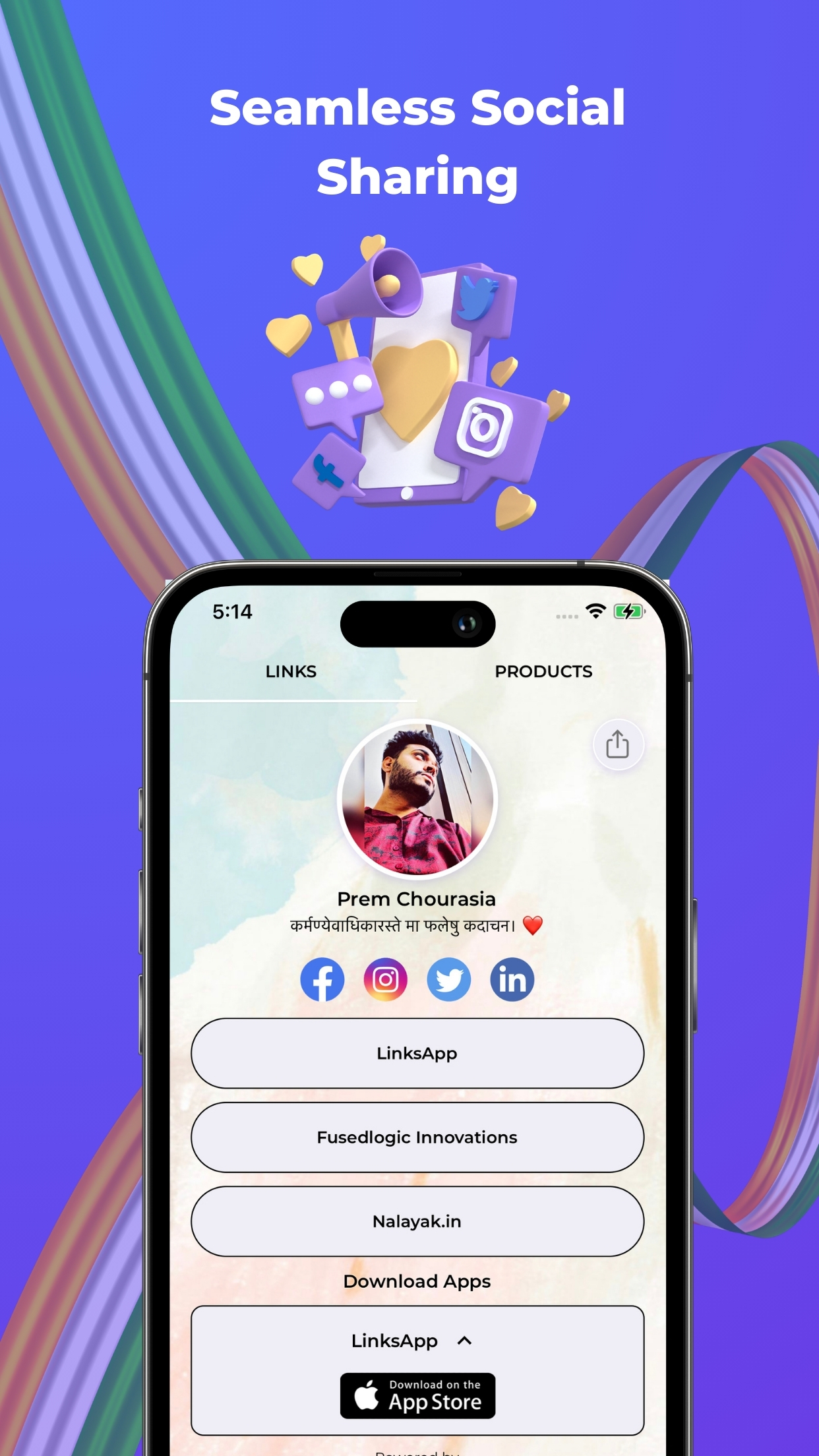 LinksApp - All your links in one app!
